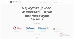 Desktop Screenshot of kzolnowski.pl